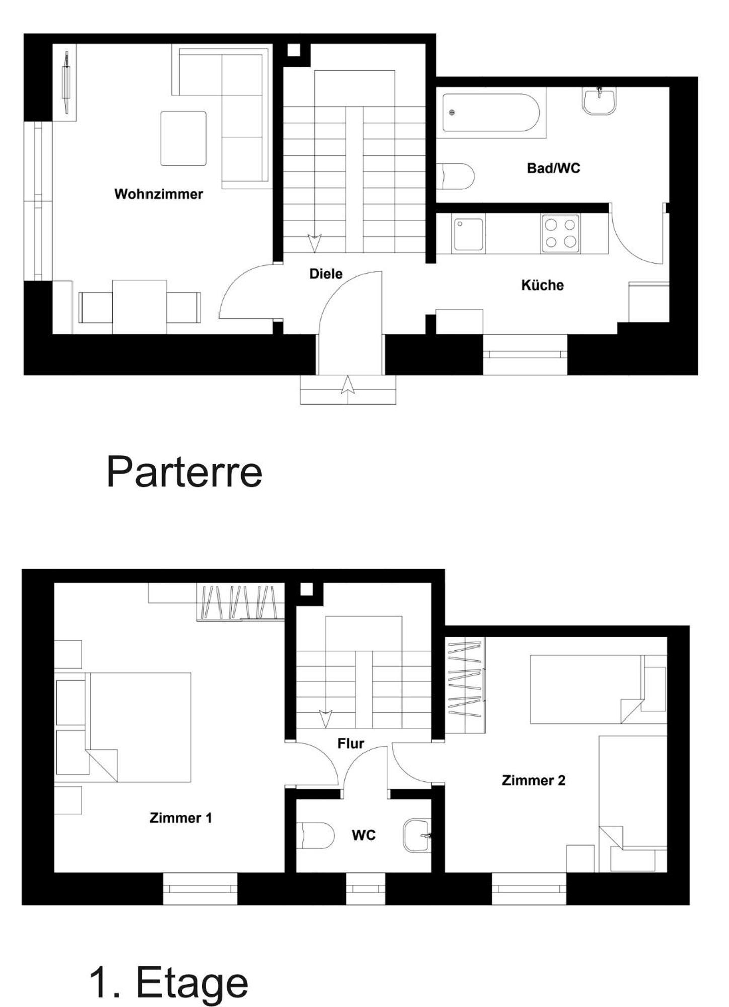 Ferienwohnung Oberhausen Alstaden Eksteriør bilde